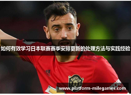 如何有效学习日本联赛赛季安排更新的处理方法与实践经验